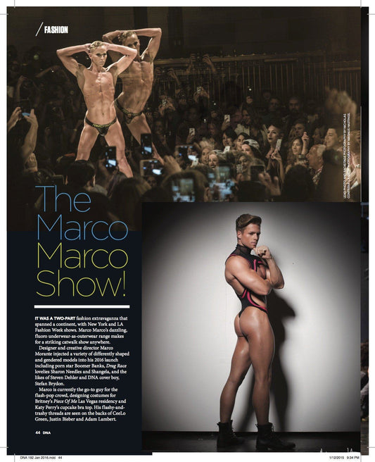 Marco Marco Editorial in DNA Magazine