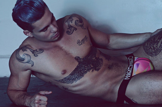 Ricky Roman Oils up in Marco Marco Jockstrap
